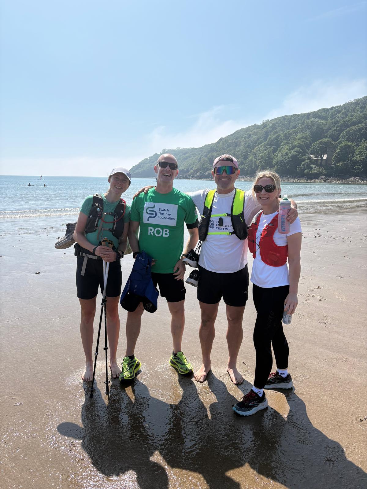 Race Across the Gower: Switch the Play Takes on 20-Mile Challenge with Partner Your PT to Support Athletes Beyond Sport
